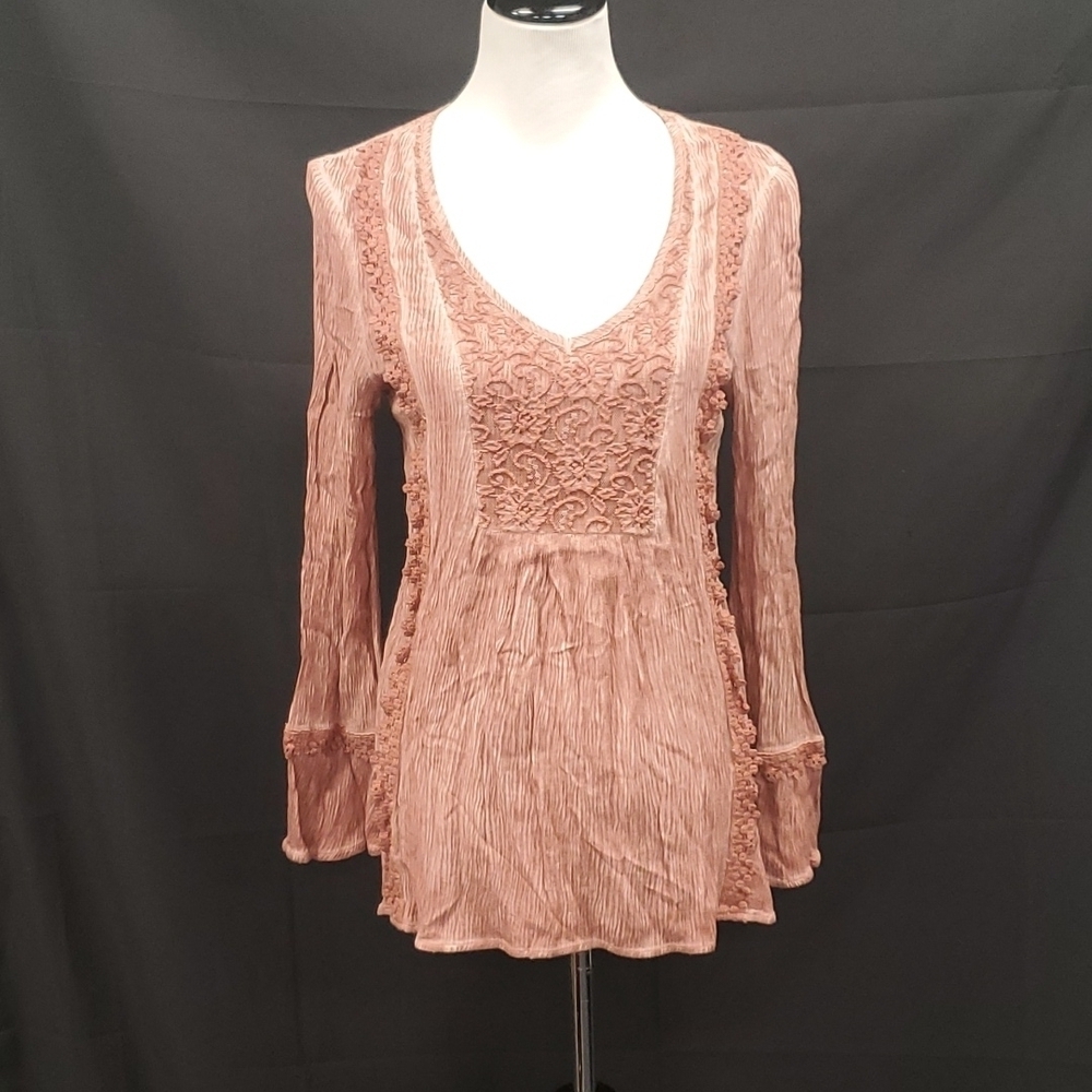 Knox Rose Lace Blouse SZ SM
